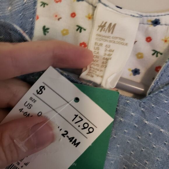 H&M ROMPER NWT 2-4 Months - Picture 4 of 6